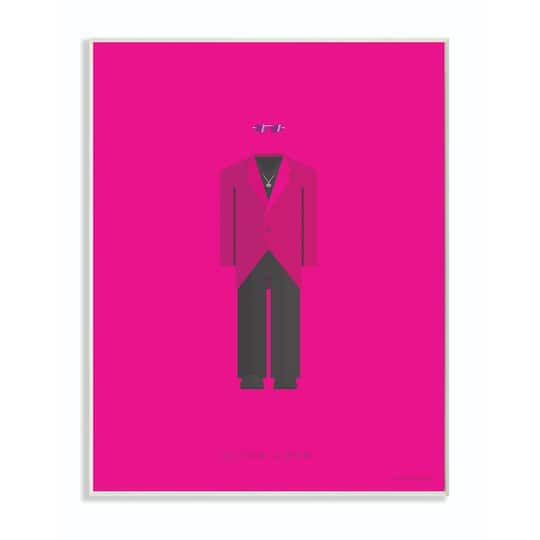 Stupell Industries Elton John Fashion Design Wall Plaque